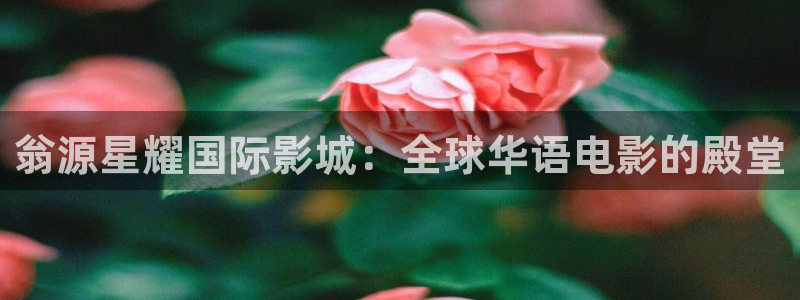 500彩票网2体育：翁源星耀国际影城：全球华语电影的殿堂